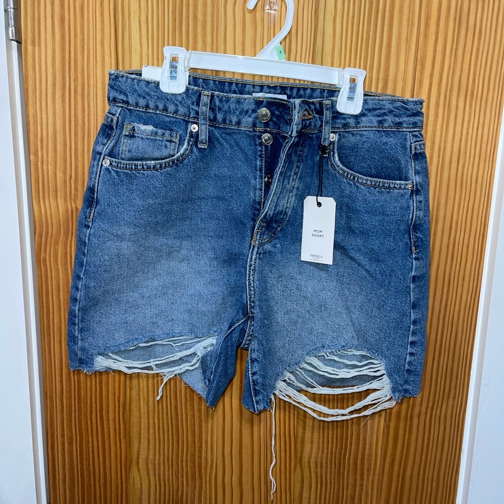 Forever 21 Mom Short High Rise Relaxed